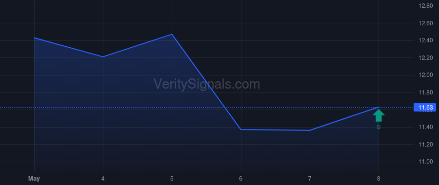 ACEL price after insider trade by WARDINSKI BRUCE D
