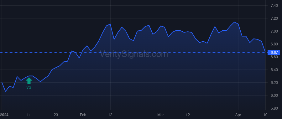 BIGZ price after insider trade by Saba Capital Management, L.P.