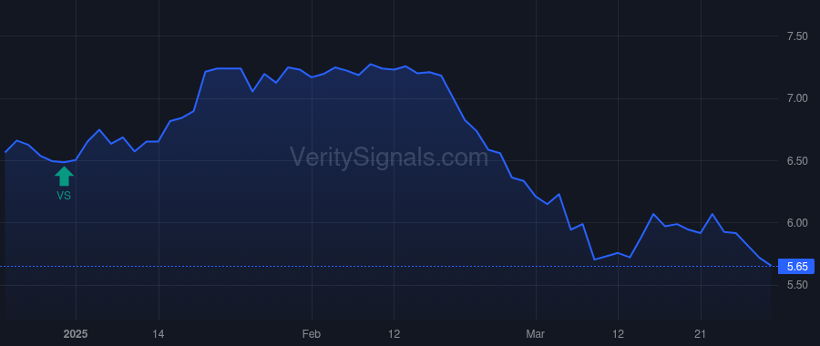 BIGZ price after insider trade by Saba Capital Management, L.P.