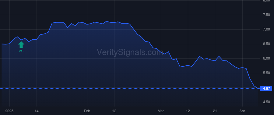 BIGZ price after insider trade by Saba Capital Management, L.P.