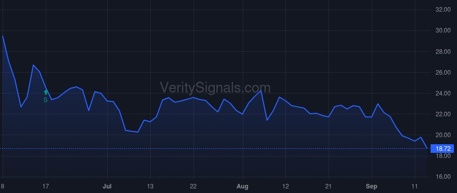 CATM price after insider trade by GUPTA RAHUL
