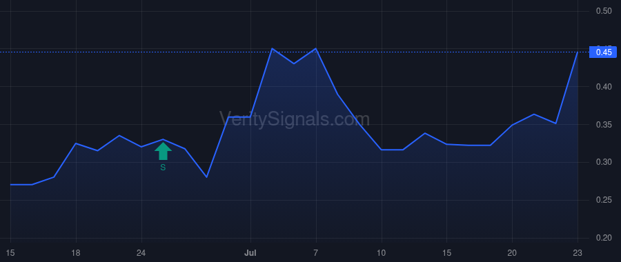 CUEN price after insider trade by Maimon Shalom Arik