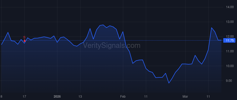 DSP price after insider trade by MADDEN LARRY