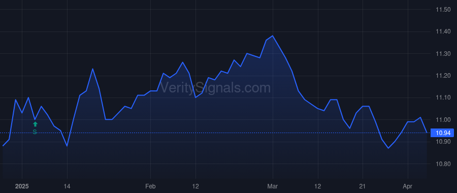 NXJ price after insider trade by Saba Capital Management, L.P.