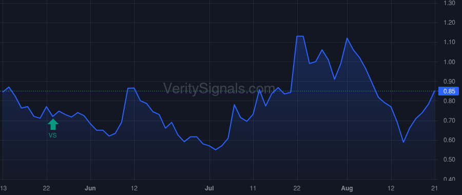 ONDS price after insider trade by Popolo Joseph V