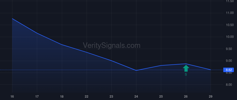 SBSW price after insider trade by Keyter Charl