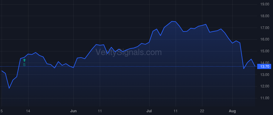 VSH price after insider trade by Malvisi John